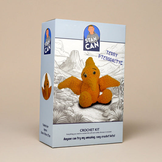 Stan Can - Dinosaur - Terry Pterodacty Crochet Kit