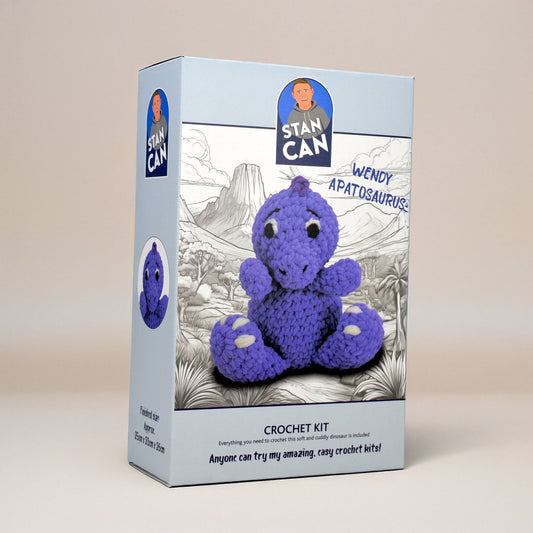 Stan Can - Dinosaur - Wendy Apatosaurus Crochet Kit