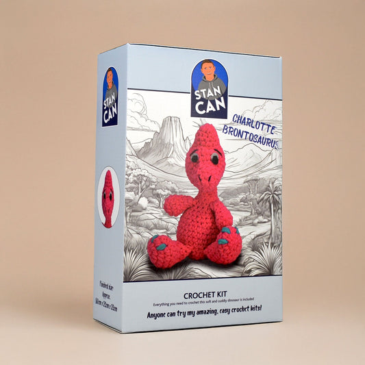 Stan Can - Dinosaur - Charlotte Brontosaurus Crochet Kit