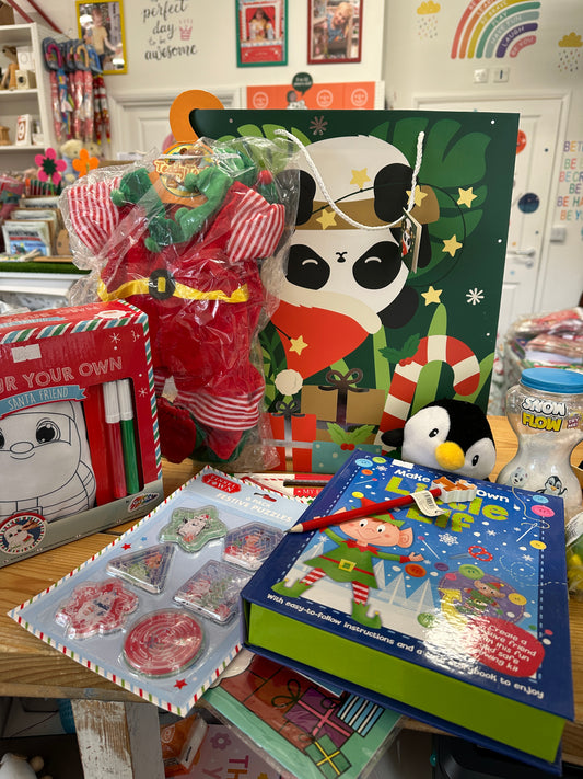 Christmas toys and gifts selection 2024