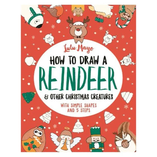 How to draw reindeer and other Christmas