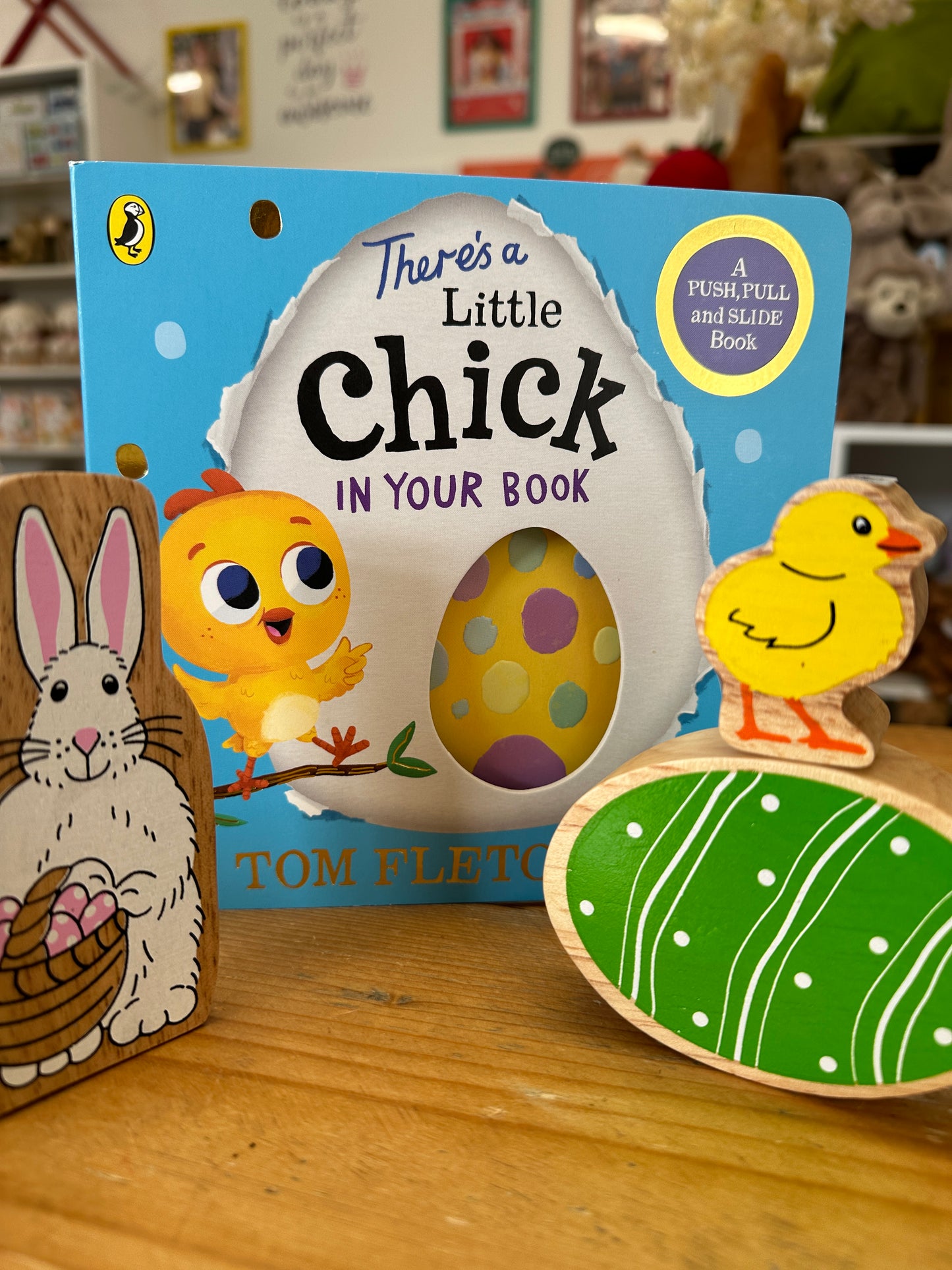 There's a chick in your book Set