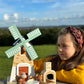 Tender Leaf Toys Penny Windmill Wooden Play Set
