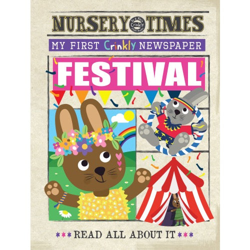 Jo & Nic's Crinkly Cloth Books - Festival