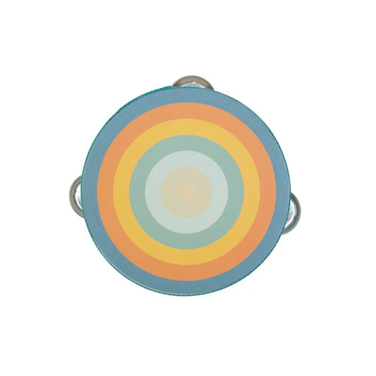 Jumini Retro Wooden Tambourine For Children
