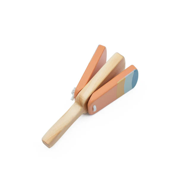 Jumini Retro Wooden Clapper Percussion Toy