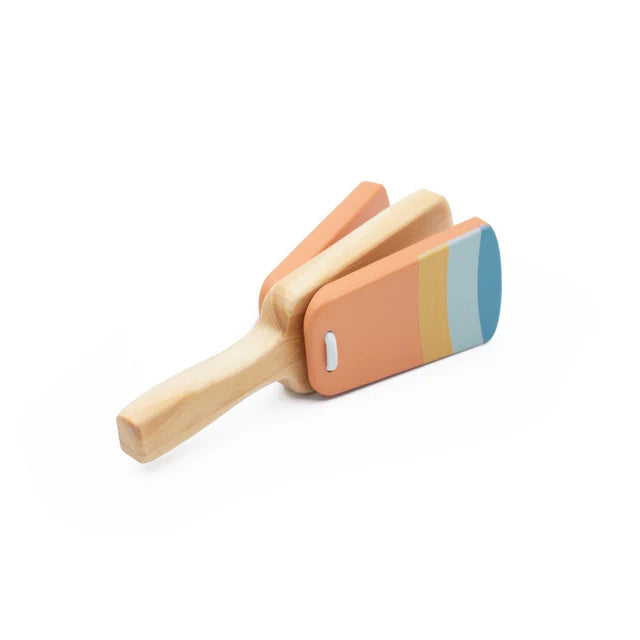 Jumini Retro Wooden Clapper Percussion Toy