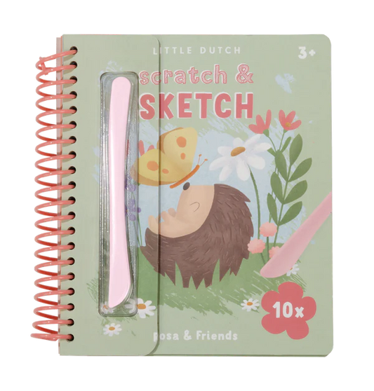 Little Dutch Scratch book - Rosa & Friends