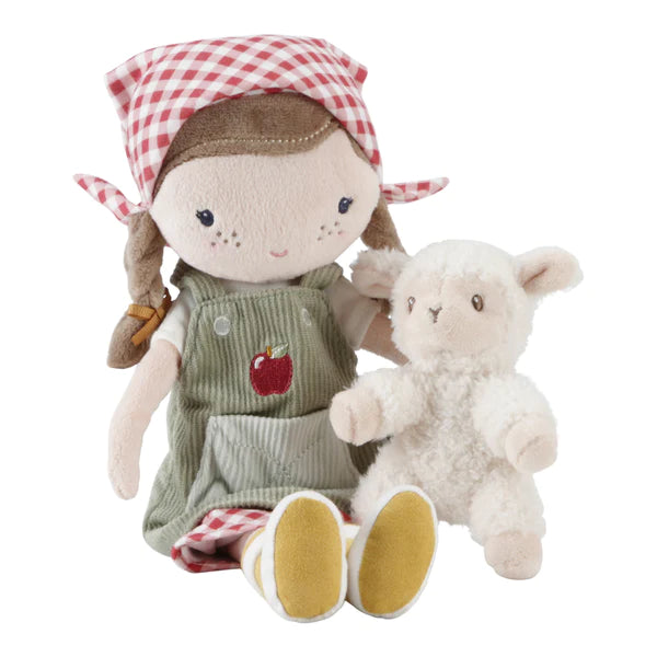 Little Dutch Farmer Rosa Cuddle Doll with Sheep