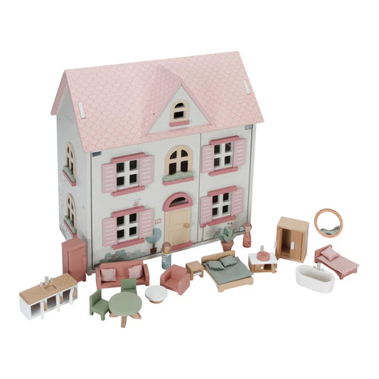 Little Dutch Wooden Dollhouse Medium FSC - New Design