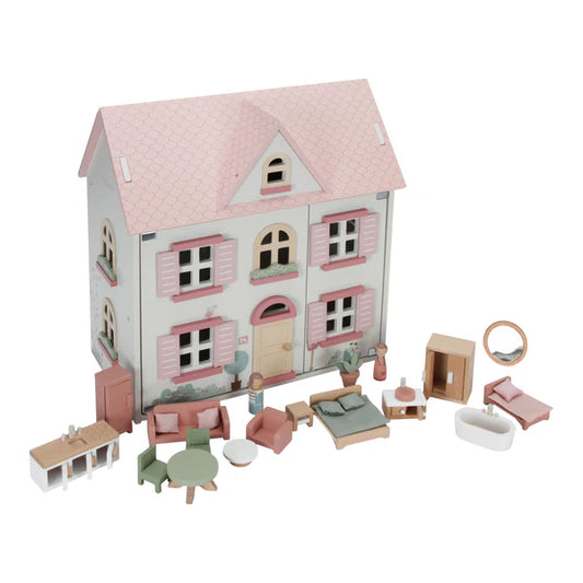 Little Dutch Wooden Dollhouse Medium  - New Design