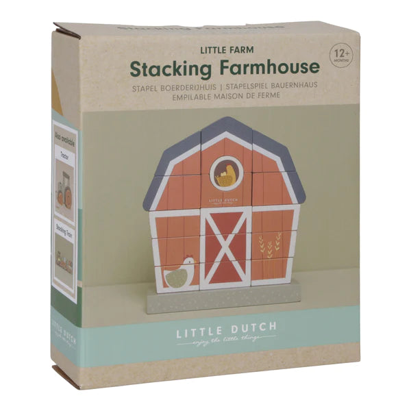 Little Dutch Wooden Farm House Stacker Little Farm Range