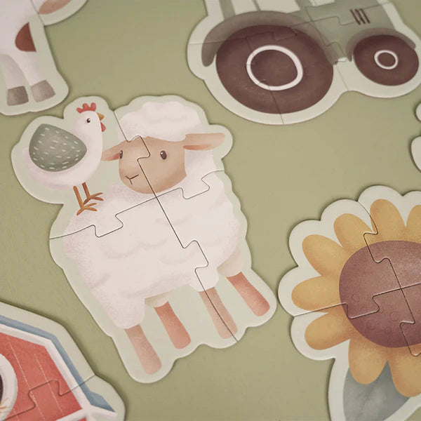 Little Dutch 6 in 1 Puzzles - Little Farm