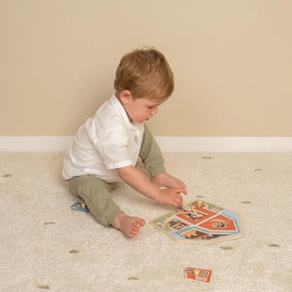 Little Dutch Farm Wooden Puzzle