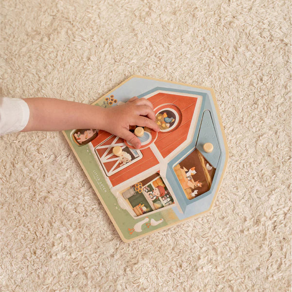 Little Dutch Farm Wooden Puzzle