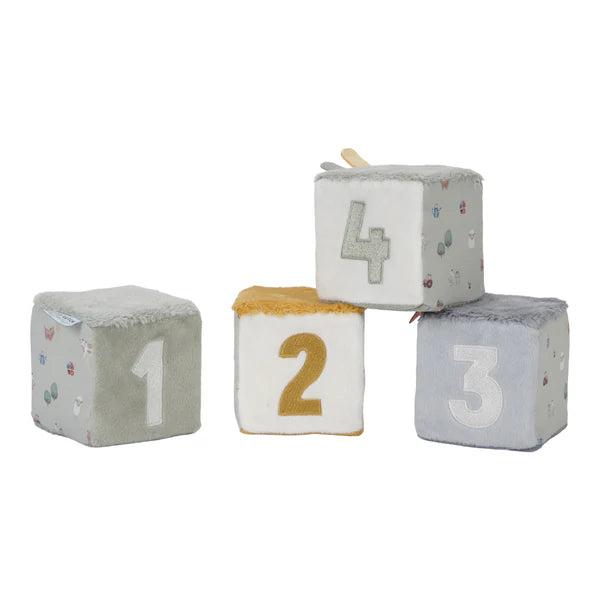 Little Dutch 4 Soft Blocks Little Farm