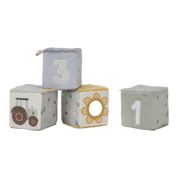 Little Dutch 4 Soft Blocks Little Farm