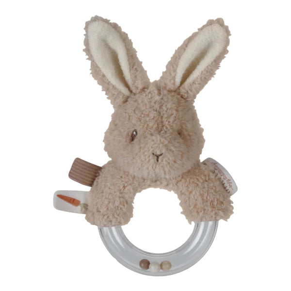 Litte Dutch Baby Bunny Ring Rattle