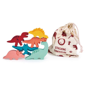 Happy Stacking Dinosaurs by Mentari