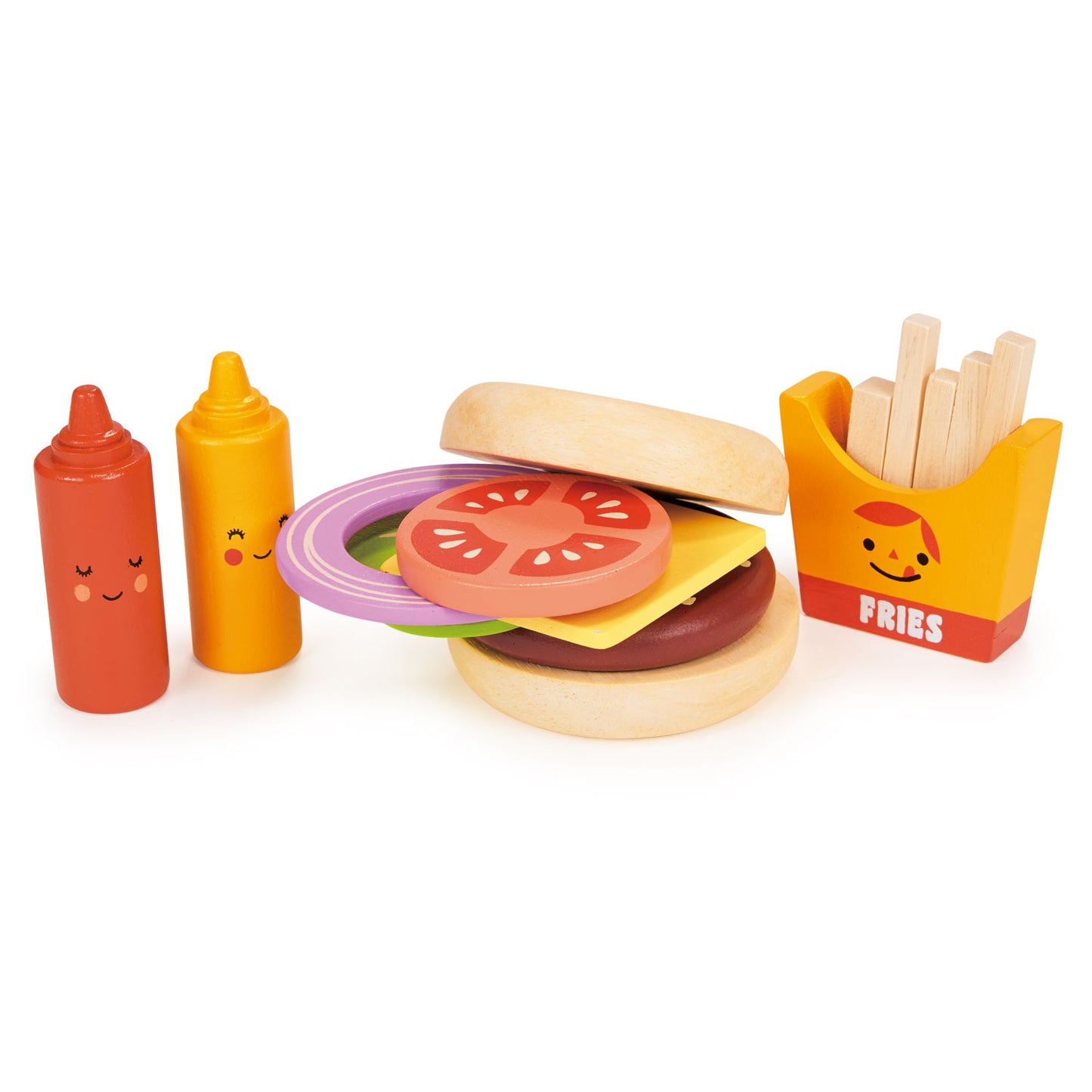 Take-out Burger Set By Mentari