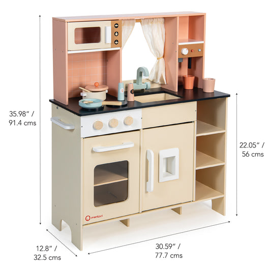 Mentari Cream Play Kitchen