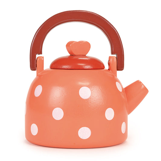 Dotty Wooden  Kettle by Mentari