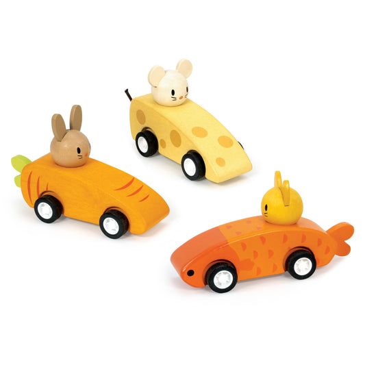 Mentari Animal Friends Racing Cars