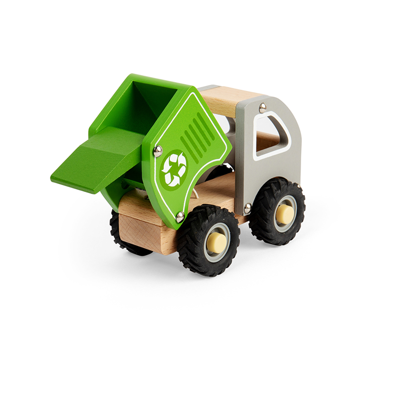 Bigjigs Wooden Mini Recycling Truck