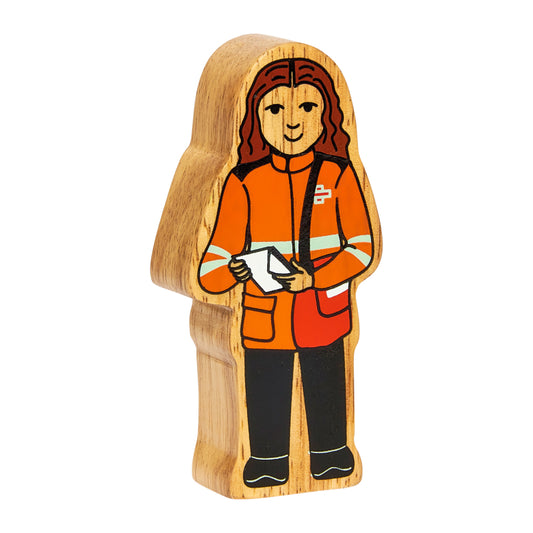 Lanka Kade Wooden Orange Post Delivery Lady