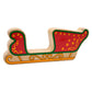 Lanka Kade Christmas Wooden Sleigh and Father Christmas Set