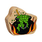 Lanka Kade Wooden Green & Black Cauldron Toy