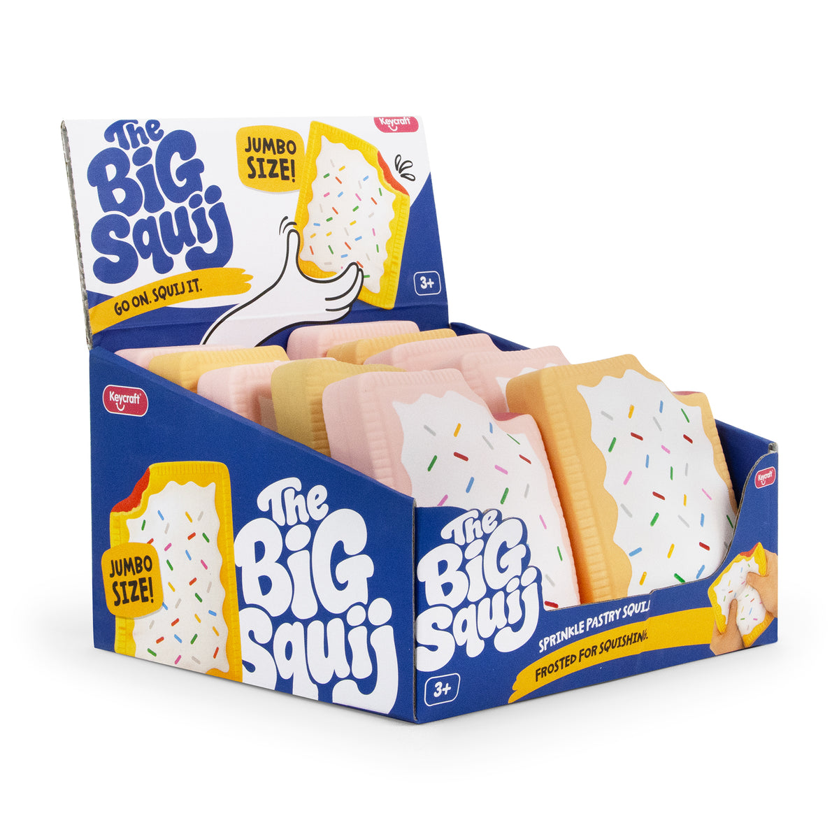The Big Squij Pastry Slow-Rise Squishy Toy 1 Supplied