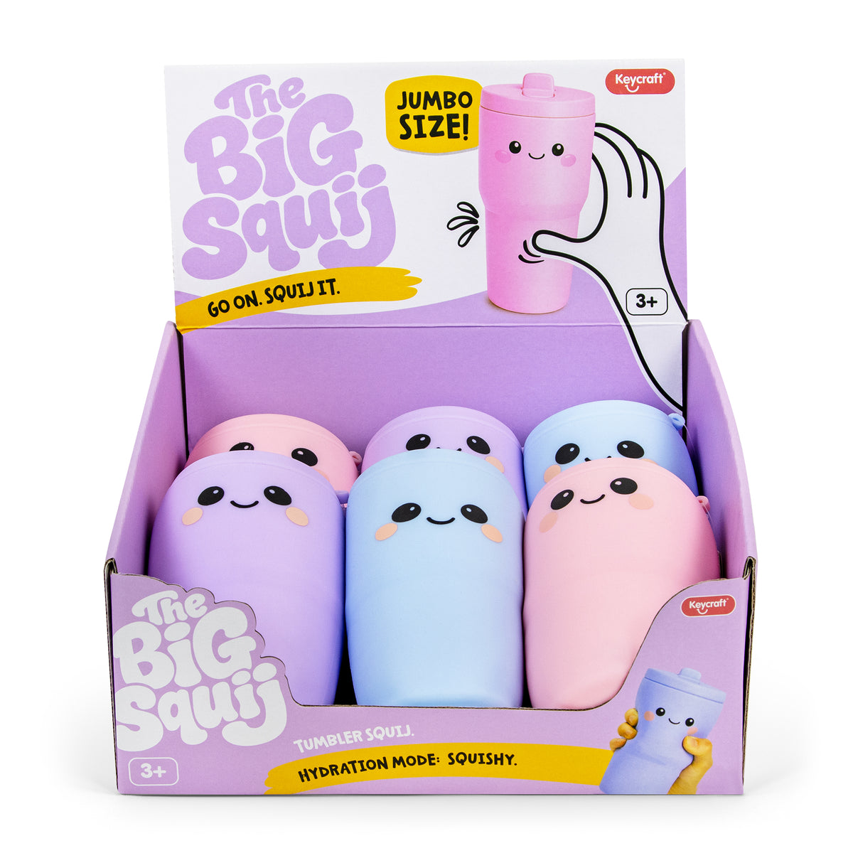The Big Squij Tumbler Slow-Rise Squishy Toy