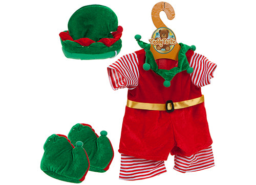 Elf Costume For Teddy Bear 16" Bear