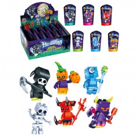 Halloween Brick Figure 1 Supplied