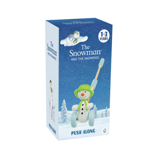 Snowman Push Along by Orange Tree Toys