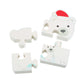 Christmas Wooden Puzzle Polar Bear by Orange Tree Toys