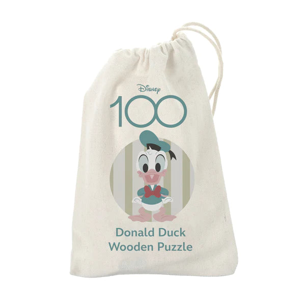 Disney 100 Donald Duck Wooden Baby Puzzle