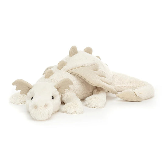 Jellycat White Snow Dragon Huge