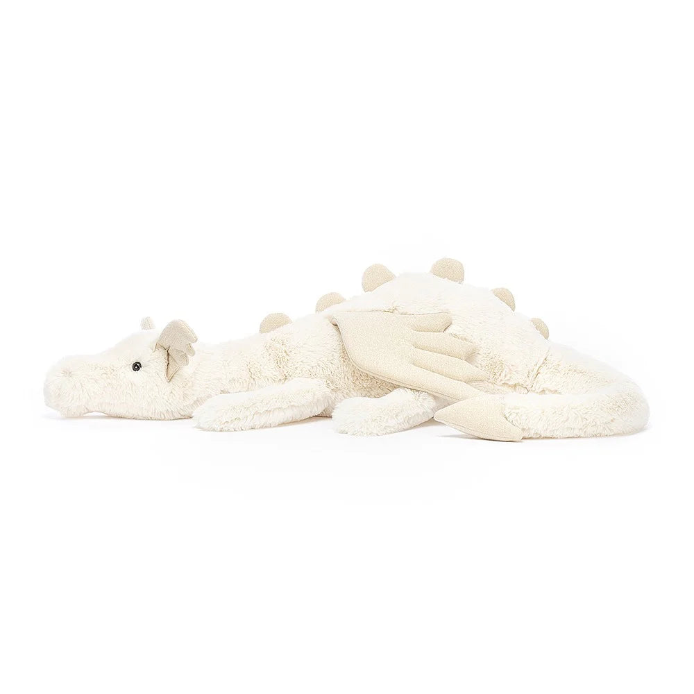 Jellycat White Snow Dragon Huge