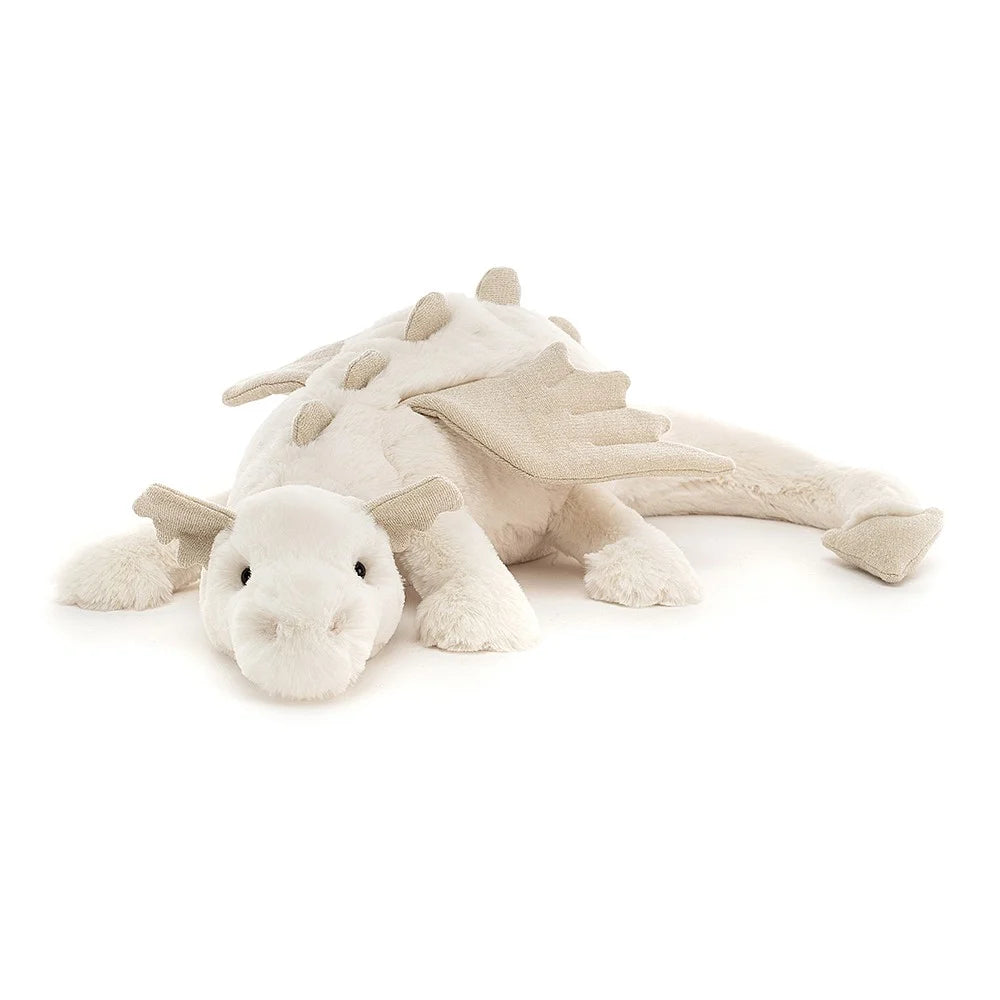 Jellycat White Snow Dragon Large