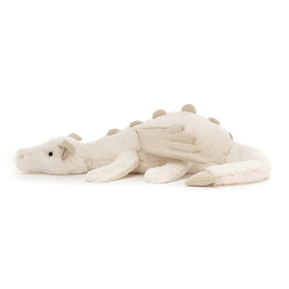 Jellycat White Snow Dragon Large