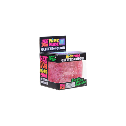 Needoh Glitter Glow Nice Cube