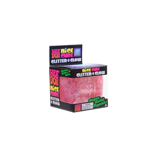 Needoh Glitter Glow Nice Cube