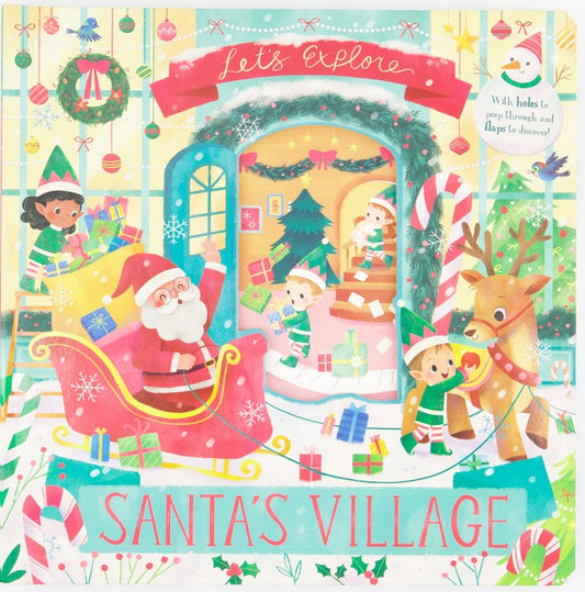 Santa Village Book Hardback