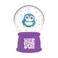 Needoh Squish N Flow Snow Globe Needoh
