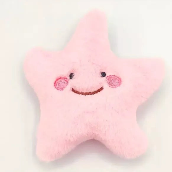 Pink Star Fish Plush Toy 10cm