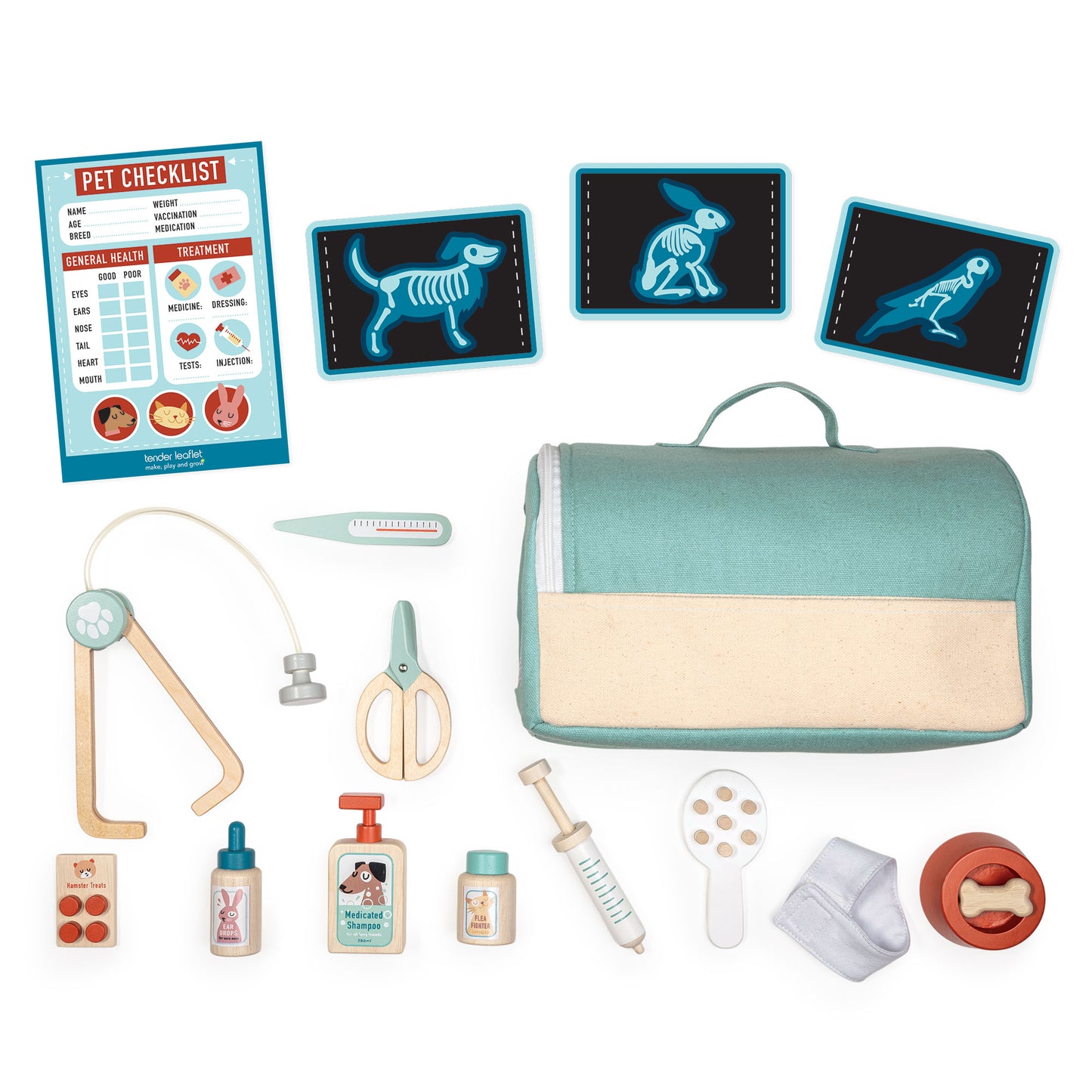 Tenderleaf Toys Animal Rescue Vet Case