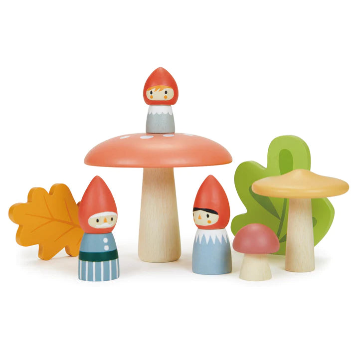 Woodland Gnome Family by Tenderleaf Toys