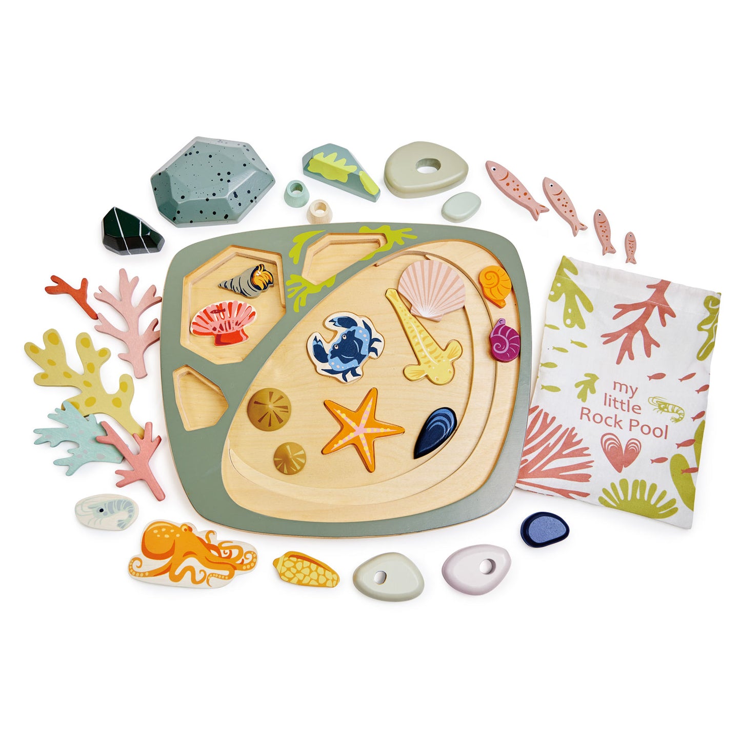 My Little Rock Pool by Tenderleaf Toys